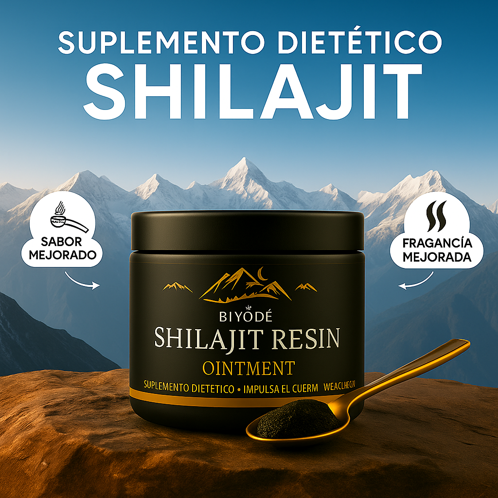 Shilajit Energía y Vitalidad Natural en Forma Deliciosa